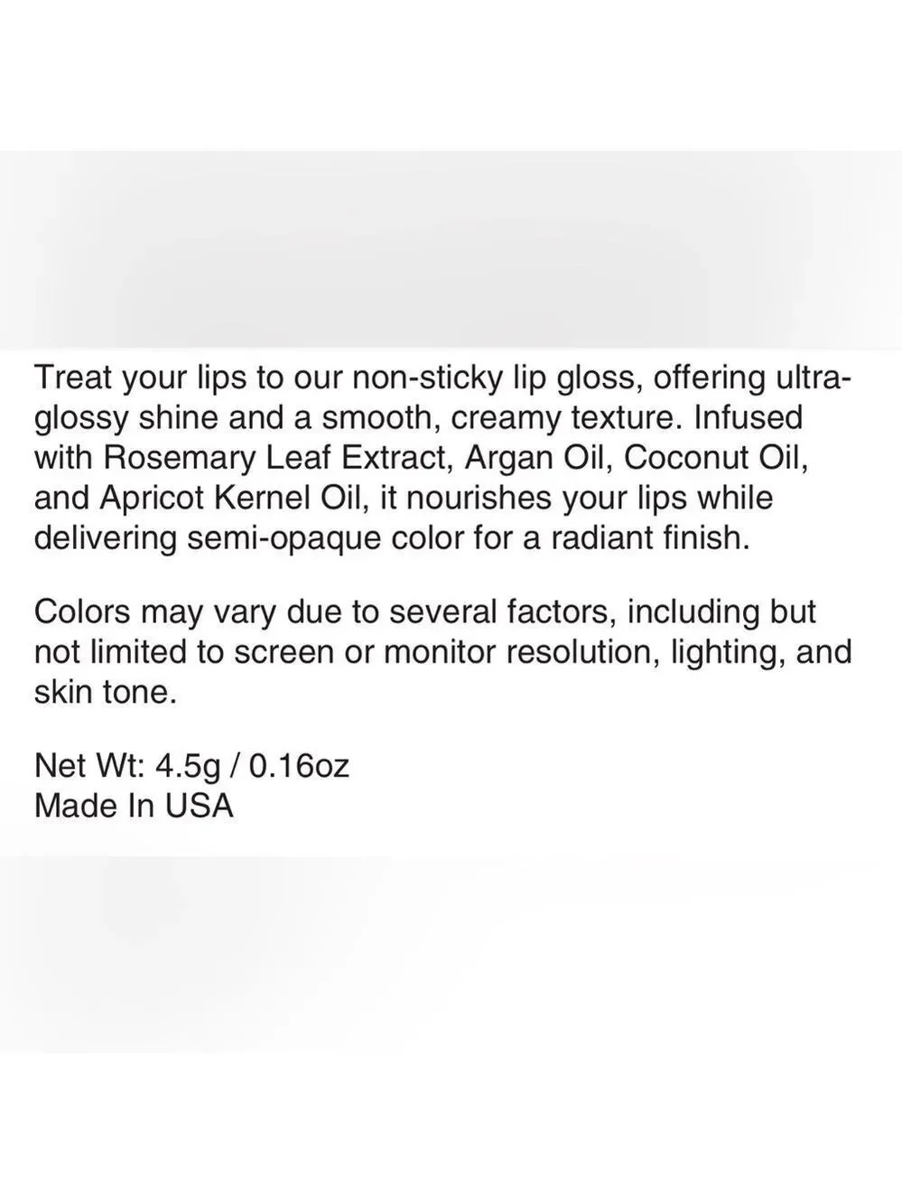 NIB Dose of Lip Gloss in Happy Hour